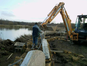 Artworks under construction